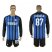 Inter Milan #87 Candreva Home Long Sleeves Soccer Club Jersey