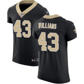 Nike New Orleans Saints #43 Marcus Williams Black Team Color Mens Stitched NFL Vapor Untouchable Elite Jersey