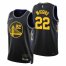 Golden State Golden State Warriors #22 Andrew Wiggins Mens Nike Black 2021/22 Swingman NBA Jersey – City Edition Mens