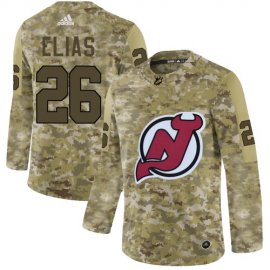 Adidas New Jersey Devils #26 Patrik Elias Camo Authentic Stitched NHL Jersey