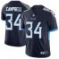 Nike Tennessee Titans #34 Earl Campbell Navy Blue Team Color Mens Stitched NFL Vapor Untouchable Limited Jersey
