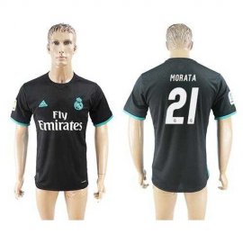 Real Madrid #21 Morata Away Soccer Club Jersey