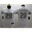 Nike Detroit Lions #20 Barry Sanders White Womens Stitched NFL Limited Platinum Jersey