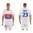 Lyon #23 Umtiti Home Soccer Club Jersey