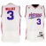 Detroit Pistons 3 Ben Wallace White Hardwood Classics Swingman NBA Jerseys Cheap