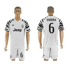 Juventus #6 Khedira SEC Away Soccer Club Jersey