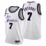 Nike Los Angeles Lakers #7 Carmelo Anthony Mens 2022-23 City Edition NBA Jersey – Cherry Blossom White Mens