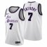 Nike Los Angeles Lakers #7 Carmelo Anthony Mens 2022-23 City Edition NBA Jersey – Cherry Blossom White Mens