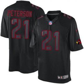 Nike Arizona Cardinals #21 Patrick Peterson Black Mens Stitched NFL Impact Limited Jersey