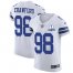 Nike Dallas Cowboys #98 Tyrone Crawford White Mens Stitched With Established In 1960 Patch NFL New Elite Jersey