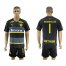 Dortmund #1 Weidenfeller Away Soccer Club Jersey