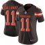 Nike Cleveland Browns #11 Antonio Callaway Brown Team Color Womens Stitched NFL Vapor Untouchable Limited Jersey