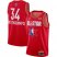 Mens Milwaukee Bucks #34 Giannis Antetokounmpo Red 2020 NBA All-Star Game Swingman Finished Jersey