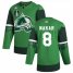 Colorado Colorado Avalanche #8 Cale Makar Mens Adidas 2022 Stanley Cup Final Patch Patricks Day Stitched NHL Jersey Green Mens