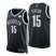 Nike Brooklyn Nets #15 Devontae Cacok Black Mens 2021-22 NBA 75th Anniversary Diamond Swingman Jersey – Icon Edition Mens