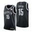 Nike Brooklyn Nets #15 Devontae Cacok Black Mens 2021-22 NBA 75th Anniversary Diamond Swingman Jersey – Icon Edition Mens