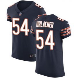 Nike Chicago Bears #54 Brian Urlacher Navy Blue Team Color Mens Stitched NFL Vapor Untouchable Elite Jersey
