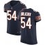 Nike Chicago Bears #54 Brian Urlacher Navy Blue Team Color Mens Stitched NFL Vapor Untouchable Elite Jersey