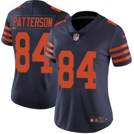 Nike Chicago Bears #84 Cordarrelle Patterson Navy Blue Alternate Womens Stitched NFL Vapor Untouchable Limited Jersey