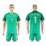 Brazil #1 Jefferson Green Goalkeeper Soccer Country Jersey