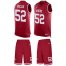 Nike San Francisco 49ers #52 Patrick Willis Red Team Color Mens Stitched NFL Limited Tank Top Suit Jersey