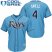 Tampa Bay Rays #4 Blake Snell Light Blue Cool Base Stitched Youth MLB Jersey