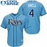 Tampa Bay Rays #4 Blake Snell Light Blue Cool Base Stitched Youth MLB Jersey