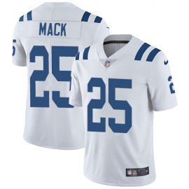 Nike Indianapolis Colts #25 Marlon Mack White Mens Stitched NFL Vapor Untouchable Limited Jersey
