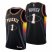 Phoenix Phoenix Suns #1 Devin Booker Mens Nike Black 2021/22 Swingman NBA Jersey – City Edition Mens