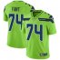 Nike Seattle Seahawks #74 George Fant Green Mens Stitched NFL Limited Rush Jersey