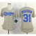Los Angeles Dodgers #31 Joc Pederson Grey Alternate Road Womens Stitched MLB Jersey