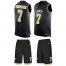 Nike New Orleans Saints #7 Morten Andersen Black Team Color Mens Stitched NFL Limited Tank Top Suit Jersey