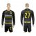 Dortmund #27 Castro Away Long Sleeves Soccer Club Jersey