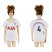 Womens Tottenham Hotspur #4 Alderweireld Home Soccer Club Jersey