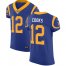 Nike Los Angeles Rams #12 Brandin Cooks Royal Blue Alternate Mens Stitched NFL Vapor Untouchable Elite Jersey