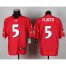 Nike Baltimore Ravens #5 Joe Flacco Red Mens Stitched NFL Elite QB Practice Jersey