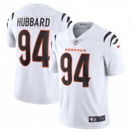 Cincinnati Cincinnati Bengals #94 Sam Hubbard White Nike Vapor Limited Jersey