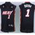 Miami Heat 1 Bosh Black Mesh Swingman Jersey Cheap
