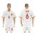 Spain #6 A.Iniesta Away Soccer Country Jersey