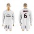 Paris Saint-Germain #6 Verratti Sec Away Long Sleeves Soccer Club Jersey