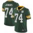 Nike Green Bay Packers #74 Elgton Jenkins Green Team Color Mens 100th Season Stitched NFL Vapor Untouchable Limited Jersey