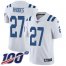 Nike Indianapolis Colts #27 Xavier Rhodes White Mens Stitched NFL 100th Season Vapor Untouchable Limited Jersey