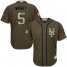 New York Mets #5 David Wright Green Salute to Service Stitched Youth MLB Jersey