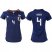 Womens Japan #4 Honda Home Soccer Country Jersey