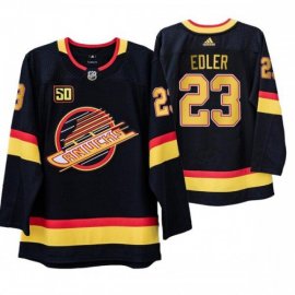 Vancouver Canucks #23 Alexander Edler 50th Anniversary Skate 2019-20 Jersey