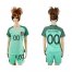 Womens Portugal Personalized Away Soccer Country Jersey