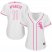 Chicago White Sox #11 Luis Aparicio White/Pink Fashion Womens Stitched MLB Jersey
