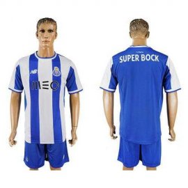 Oporto Blank Home Soccer Club Jersey