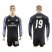 Real Madrid #19 Modric Sec Away Long Sleeves Soccer Club Jersey