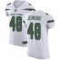 Nike New York Jets #48 Jordan Jenkins White Mens Stitched NFL Vapor Untouchable Elite Jersey
